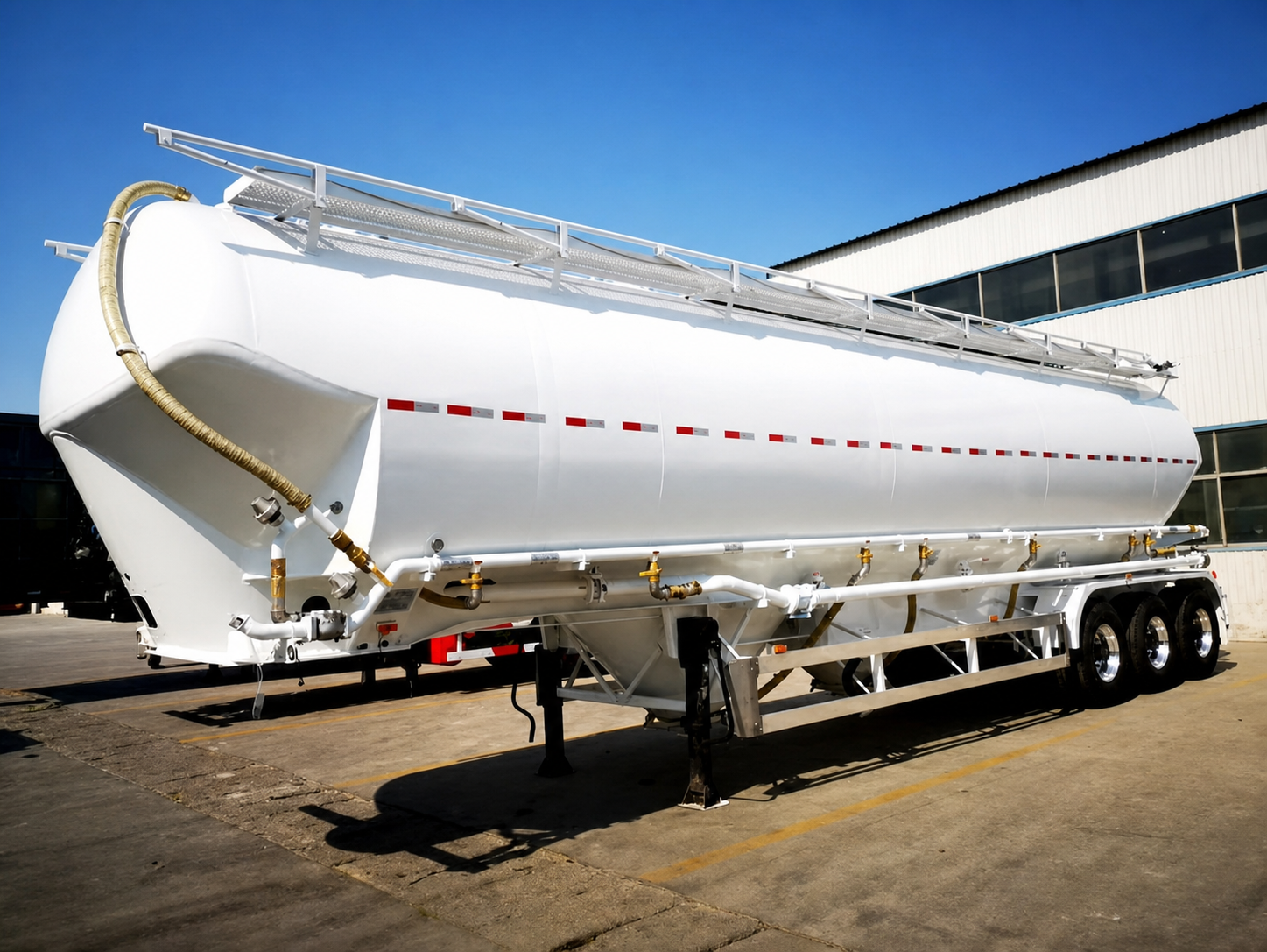 Square Tanker Semi Trailer