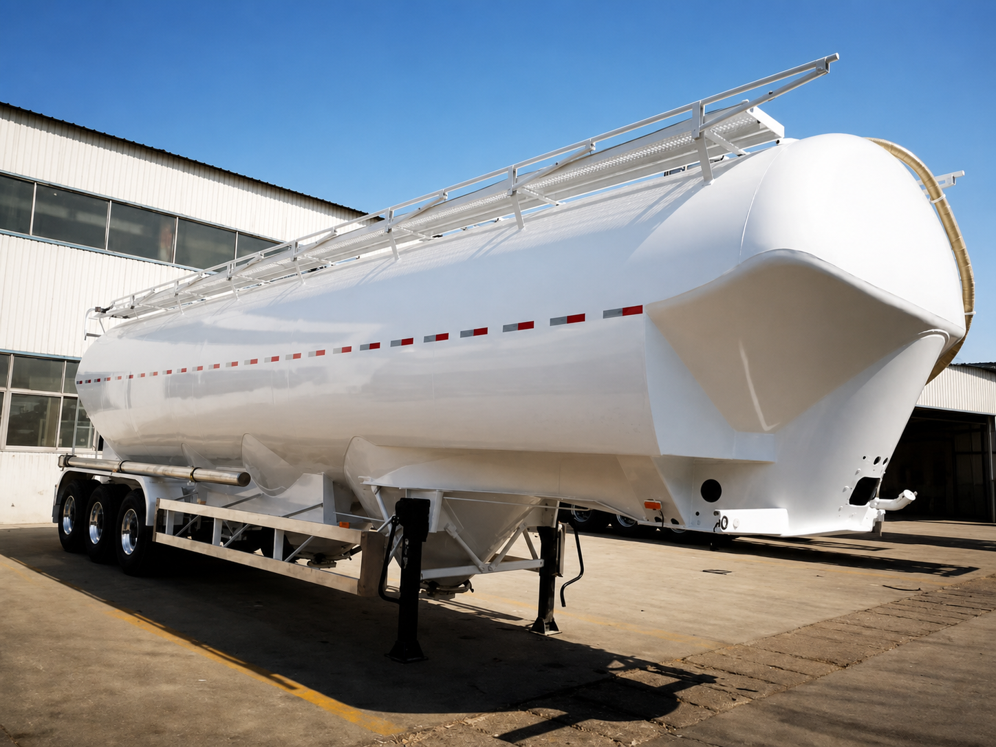 Square Tanker Semi Trailer