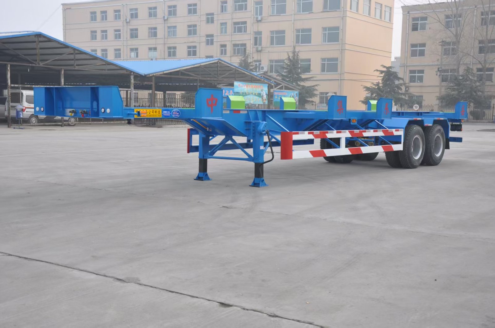 Container Flatbed Semi Trailer