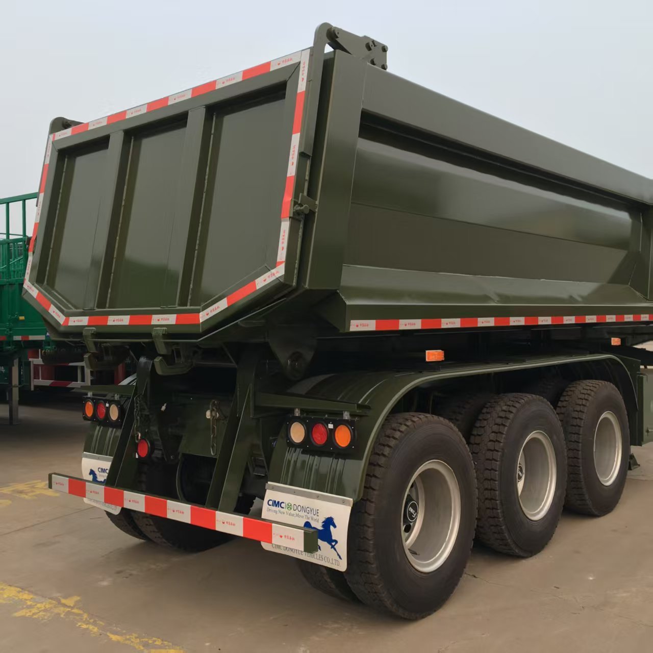 Heavy Duty Dump Semi Trailer
