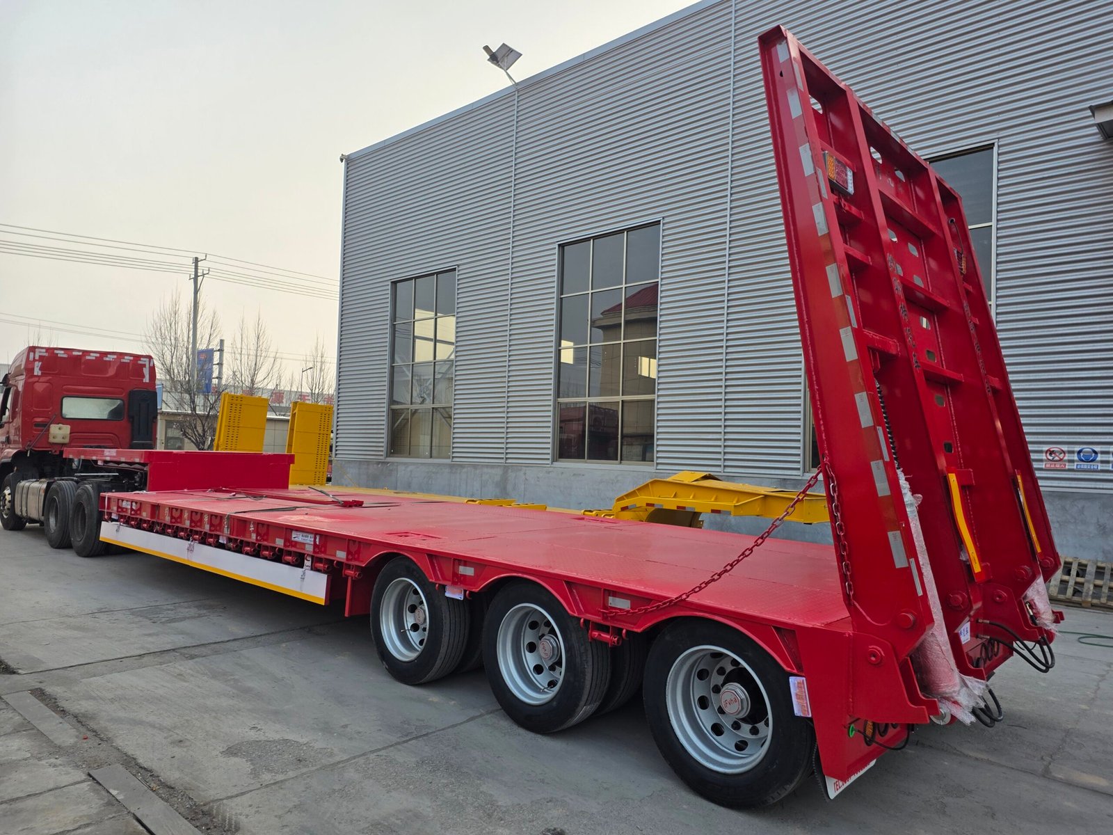 Flatbed Semi Trailer