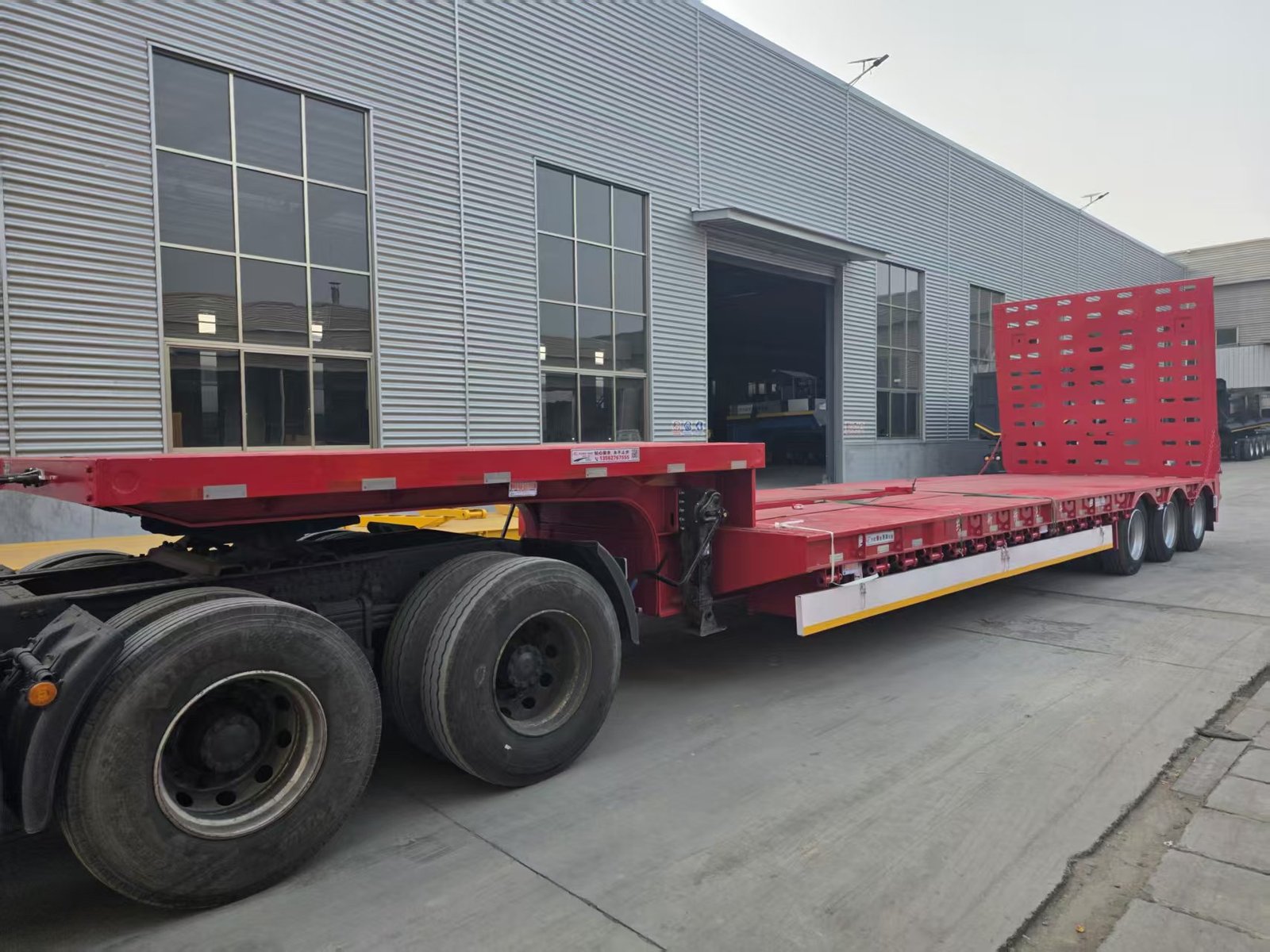 Flatbed Semi Trailer