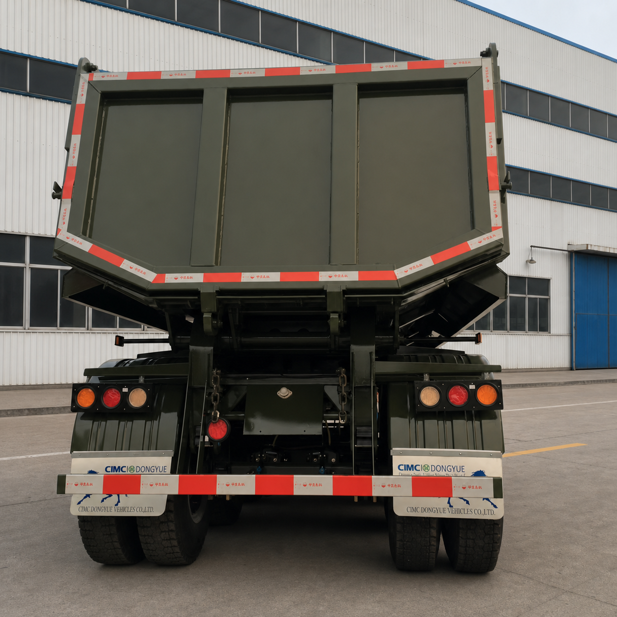Heavy Duty Dump Semi Trailer