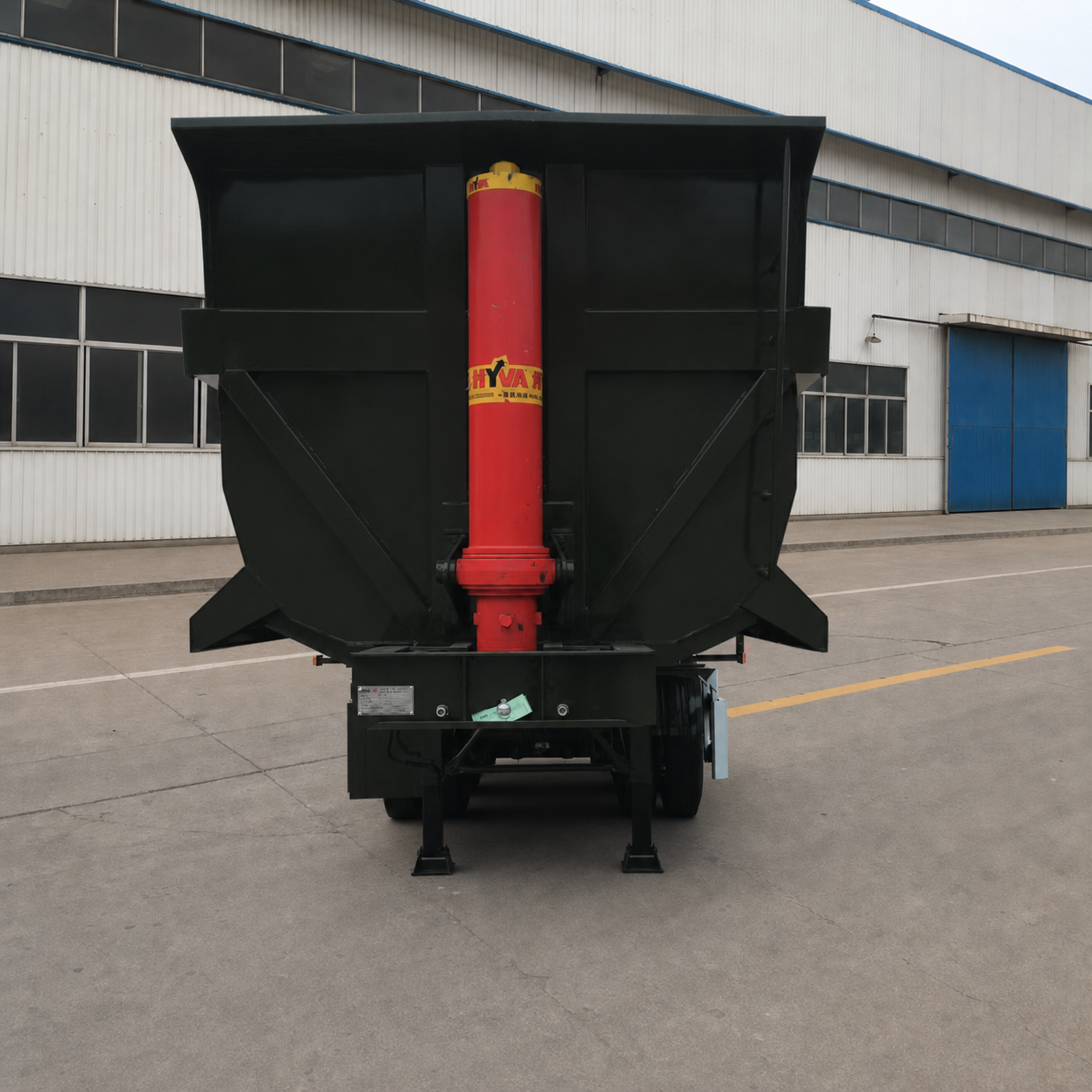 Heavy Duty Dump Semi Trailer view 5